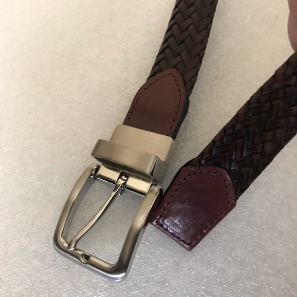 Men's Reversible Woven Belt 41 inches long - Picture 5 of 12